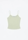 high-Elastic Slim-Fit Sleeveless Camisole Top For Daily Wear