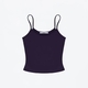 women's Fitted Camisole Tank Top - Thin Strap Sleeveless Stretchy Casual Sportswear