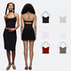 halter Neck Backless Tube Top Vest Top Summer