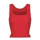 kim Cotton Rib Sleeveless Strapless Slim Fit Tank Top