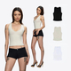 minimalist Deep V I-Shaped Camisole