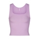kim Cotton Rib Tank Top Sleeveless Strapless Slim Fit