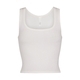 kim Cotton Rib Tank Top Sleeveless Strapless Slim Fit