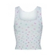 kim Cotton Rib Tank Top Sleeveless Strapless Slim Fit