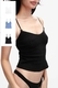long Cami Dress In White And Black