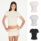 cotton Jersey Short Sleeve T-Shirt
