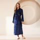 coral Fleece Long Kimono Bathrobe For Couples