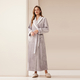 coral Fleece Long Kimono Bathrobe For Couples