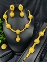 middle East Bridal Wedding Flower Jewelry Four-Piece Set