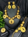 middle East Bridal Wedding Flower Jewelry Four-Piece Set