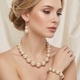 elegant Baroque Pearl Earrings And Necklace Set
