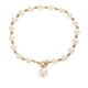 elegant Baroque Pearl Earrings And Necklace Set