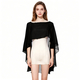 chiffon Pullover Shawl Cape With Sun Protection Arm Cover