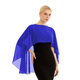 chiffon Pullover Shawl Cape With Sun Protection Arm Cover