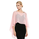 chiffon Pullover Shawl Cape With Sun Protection Arm Cover