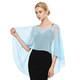 chiffon Pullover Shawl Cape With Sun Protection Arm Cover