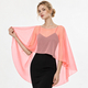 chiffon Pullover Shawl Cape With Sun Protection Arm Cover