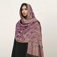 ethnischer Paisley Imitation Kaschmir Schal Mit Quasten