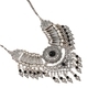 vintage Ethnic Style Teardrop Tassel Necklace And Earrings Set