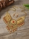 vintage Ethnic Style Teardrop Tassel Necklace And Earrings Set