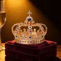 style 1 shiny Alloy Bridal Tiara Crown Headpiece