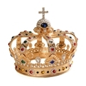 style 1 shiny Alloy Bridal Tiara Crown Headpiece
