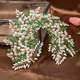 heavy-Duty Pearl Woven Bridal Headband
