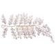 gold handmade Gold Pearl Bridal Hair Comb Vintage Wedding Headpiece
