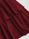 elegant Open Back Tiered Halter Slim Fit Dress
