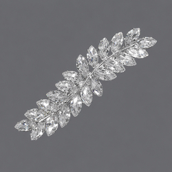 Silver Versatile Light Luxury Hair Clip Hs-J6379s