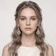 rhinestone Alloy Bridal Earrings For Wedding Party
