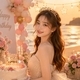 korean Style Rhinestone Letter Versatile Headband