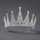 rhinestone Pearl Crown Headpiece For Wedding And Birthday