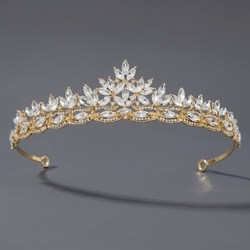 Minimalist Rhinestone Crown Ts-J3206g