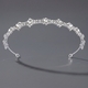 rhinestone Pearl Crown Headpiece For Wedding And Birthday