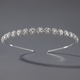 rhinestone Pearl Crown Headpiece For Wedding And Birthday