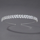 rhinestone Pearl Crown Headpiece For Wedding And Birthday