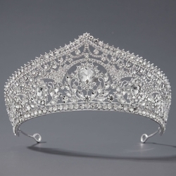 Baroque Rhinestone Crown Ts-J3212s