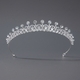 rhinestone Pearl Crown Headpiece For Wedding And Birthday