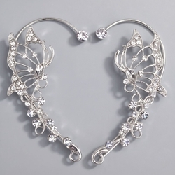 Silver Exquisite Socialite Ear Cuff Ers-J4265s