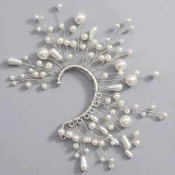 Silver Pearl Exquisite Ear Cuff Ers-J4310s