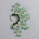 chinese-Style Handmade Pearl Rhinestone Flower Ear Cuff