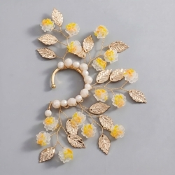 Gold Socialite Pearl Ear Cuff Ers-J4267g