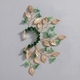 chinese-Style Handmade Pearl Rhinestone Flower Ear Cuff