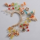 chinese-Style Handmade Pearl Rhinestone Flower Ear Cuff