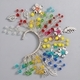 chinese-Style Handmade Pearl Rhinestone Flower Ear Cuff