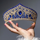 light Luxury Full-Diamond Bridal Crown Tiara
