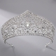 light Luxury Full-Diamond Bridal Crown Tiara