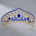 light Luxury Full-Diamond Bridal Crown Tiara