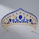 light Luxury Full-Diamond Bridal Crown Tiara